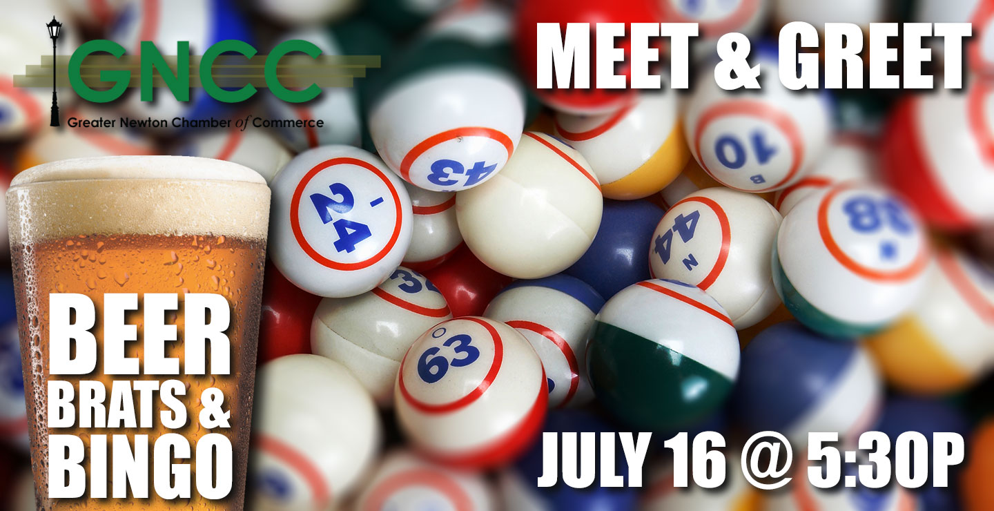 Meet Greet Beer Brats Bingo The Greater Newton Chamber Of